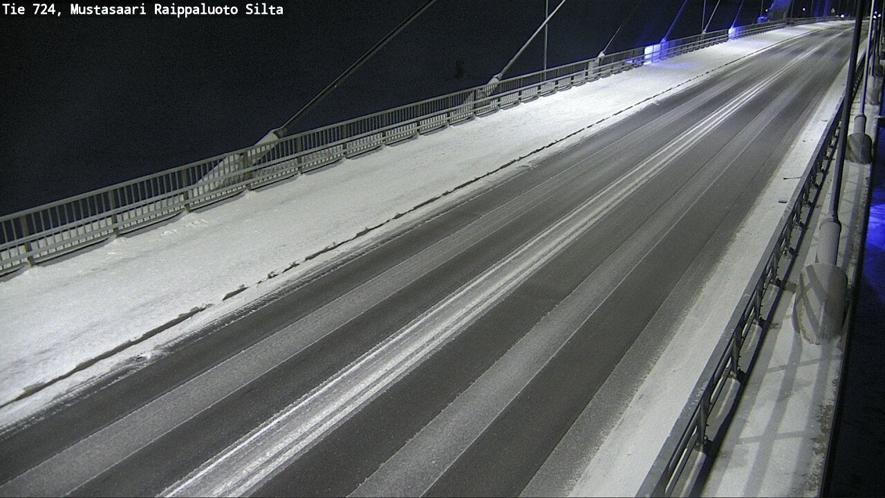 Weather Camera Image Road 724 Mustasaari, Raippaluoto, bridge, Mustasaari, Pohjanmaa