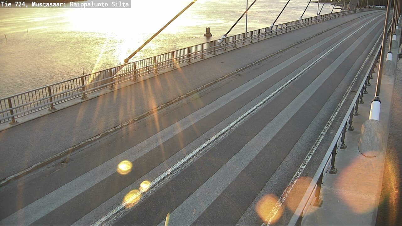 Weather Camera Image Road 724 Mustasaari, Raippaluoto, bridge, Mustasaari, Pohjanmaa
