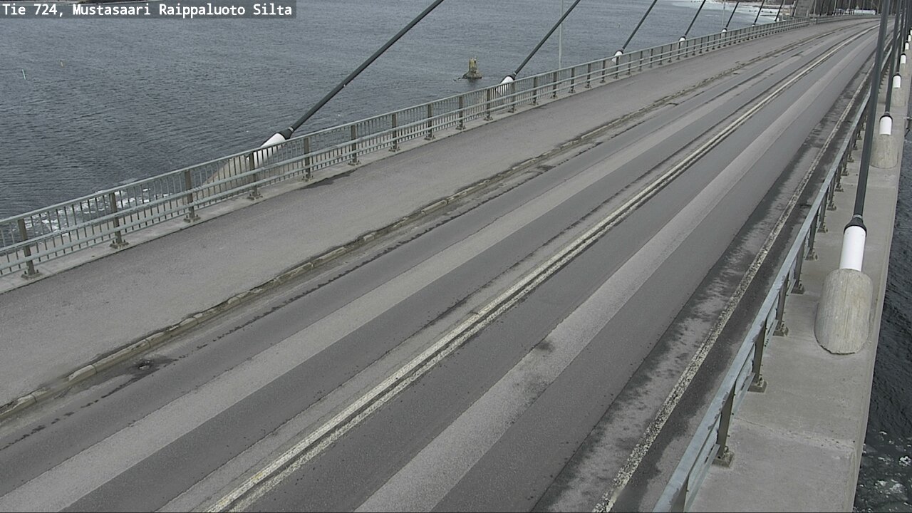 Weather Camera Image Road 724 Mustasaari, Raippaluoto, bridge, Mustasaari, Pohjanmaa