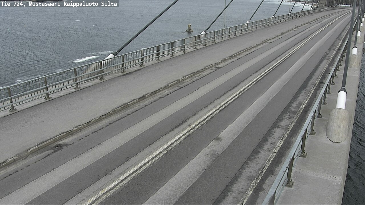 Weather Camera Image Road 724 Mustasaari, Raippaluoto, bridge, Mustasaari, Pohjanmaa