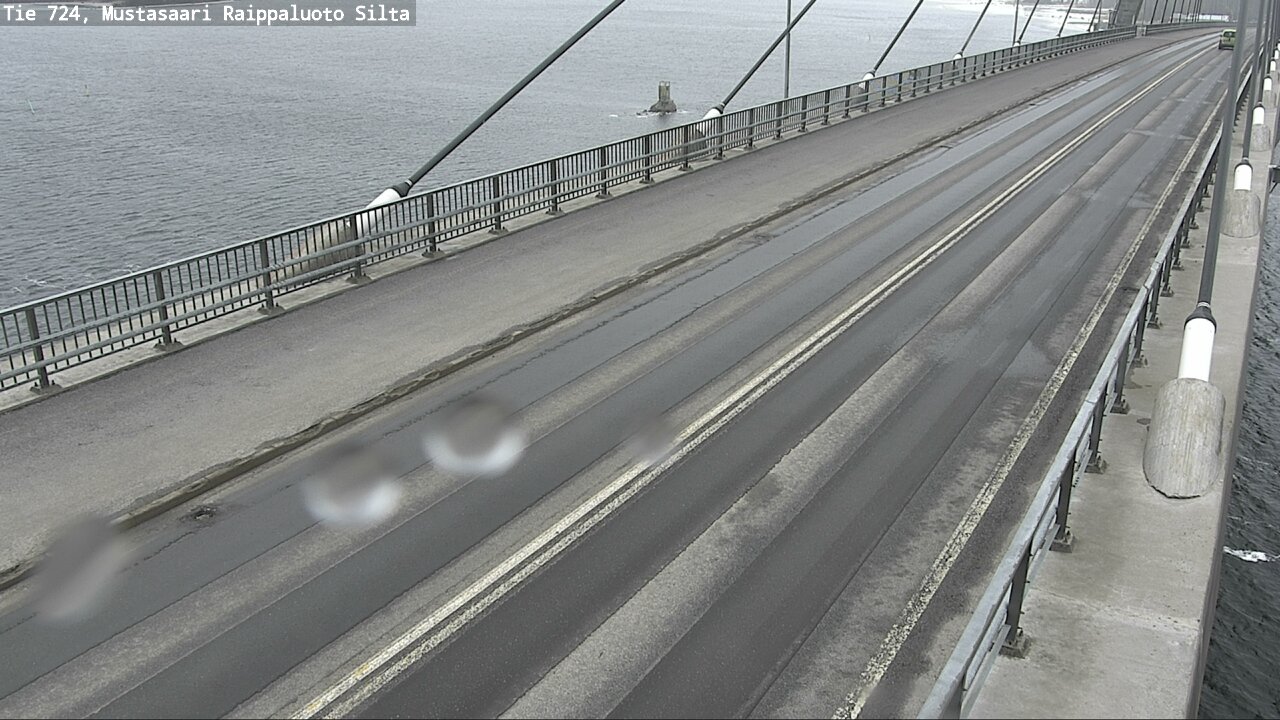 Weather Camera Image Väg 724 Korsholm, Replot, bro, Mustasaari, Pohjanmaa