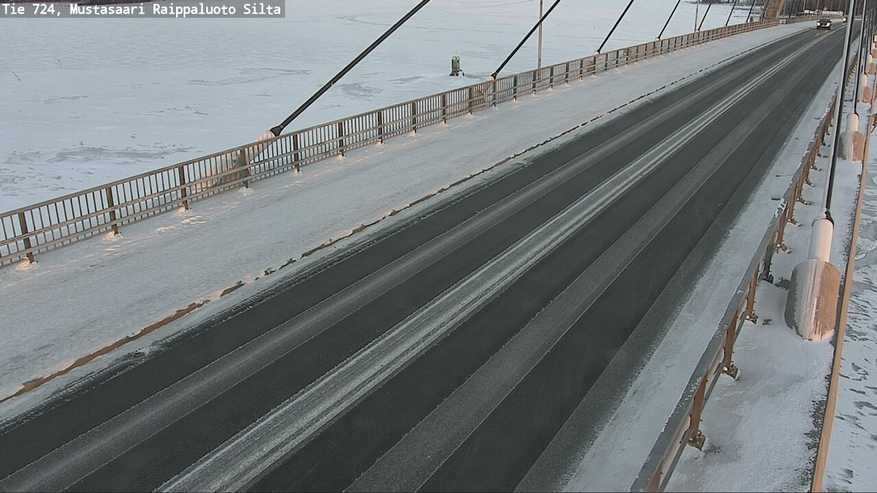 Weather Camera Image Road 724 Mustasaari, Raippaluoto, bridge, Mustasaari, Pohjanmaa