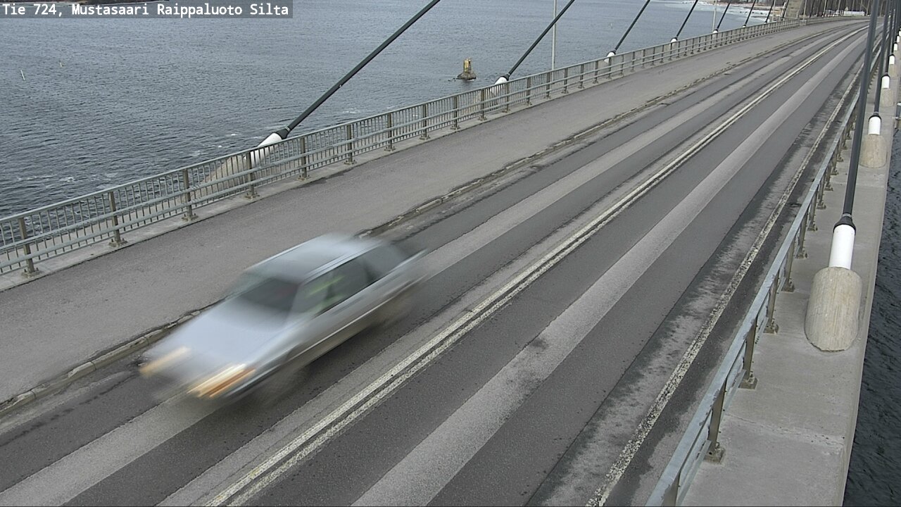Weather Camera Image Road 724 Mustasaari, Raippaluoto, bridge, Mustasaari, Pohjanmaa