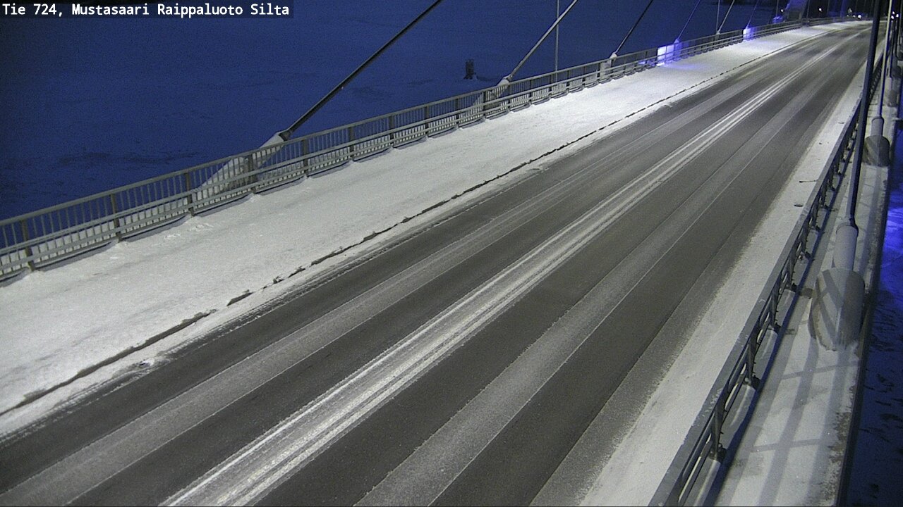 Weather Camera Image Road 724 Mustasaari, Raippaluoto, bridge, Mustasaari, Pohjanmaa