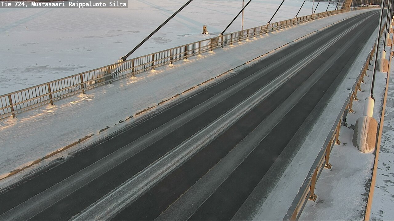 Weather Camera Image Road 724 Mustasaari, Raippaluoto, bridge, Mustasaari, Pohjanmaa