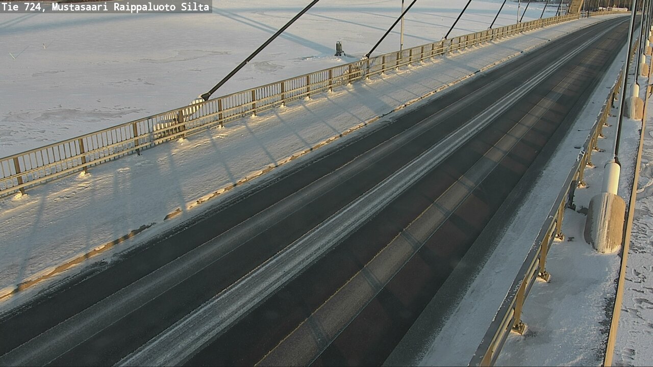Weather Camera Image Road 724 Mustasaari, Raippaluoto, bridge, Mustasaari, Pohjanmaa