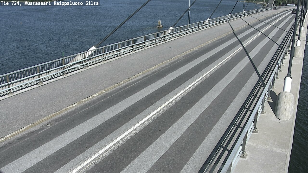 Weather Camera Image Road 724 Mustasaari, Raippaluoto, bridge, Mustasaari, Pohjanmaa