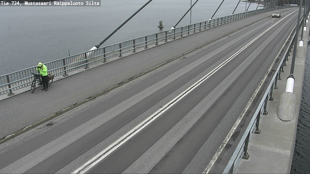 Kelikamerat Kuva Tie 724 Mustasaari, Raippaluoto, silta, Mustasaari, Pohjanmaa