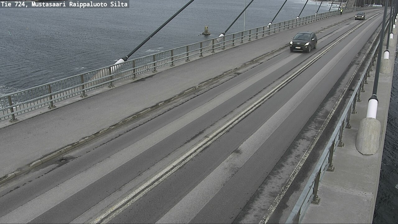 Weather Camera Image Road 724 Mustasaari, Raippaluoto, bridge, Mustasaari, Pohjanmaa