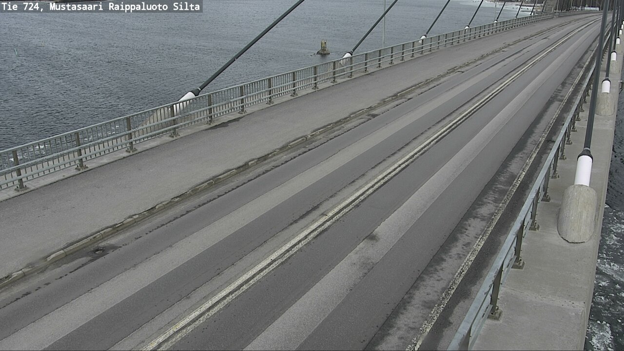 Weather Camera Image Road 724 Mustasaari, Raippaluoto, bridge, Mustasaari, Pohjanmaa