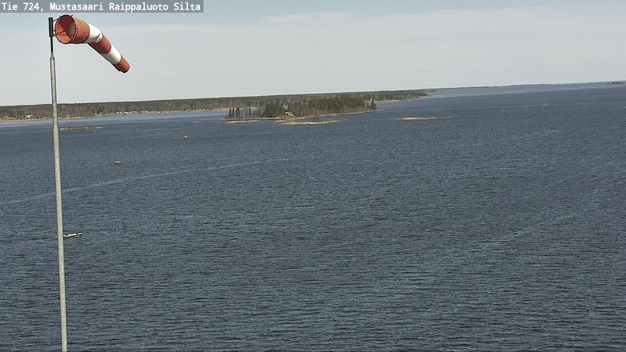 Weather Camera Image Väg 724 Korsholm, Replot, bro, Mustasaari, Pohjanmaa