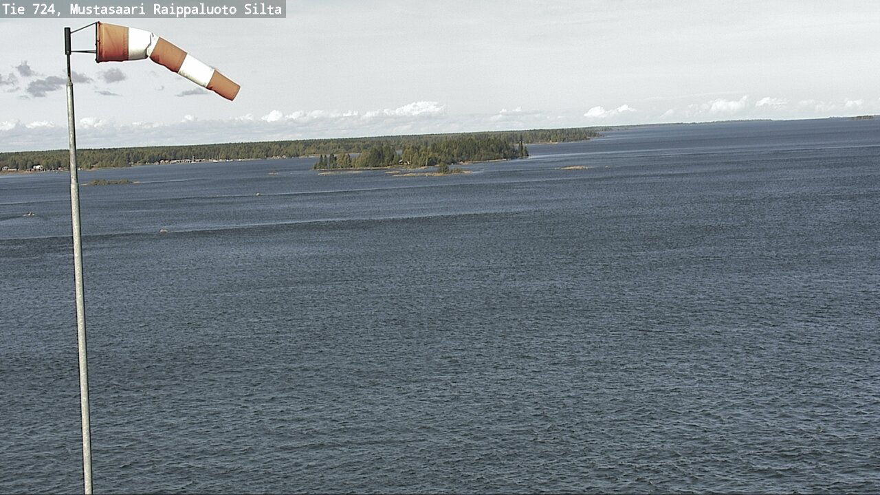 Weather Camera Image Väg 724 Korsholm, Replot, bro, Mustasaari, Pohjanmaa
