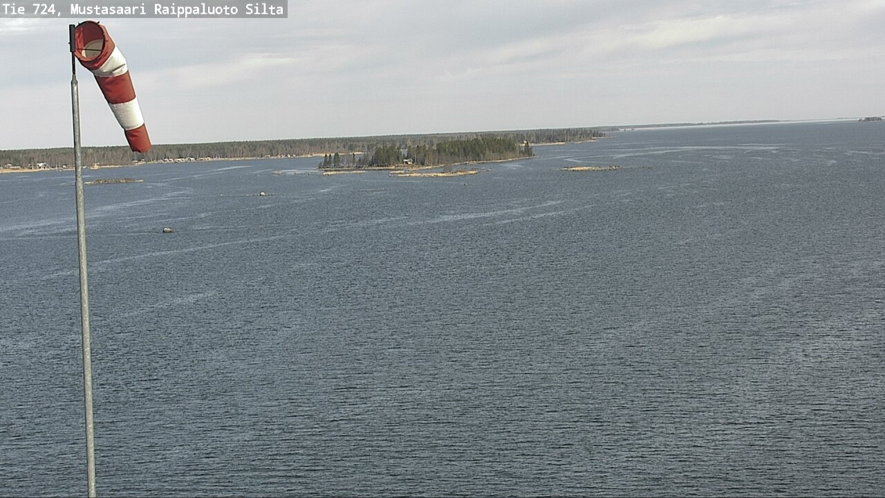 Weather Camera Image Road 724 Mustasaari, Raippaluoto, bridge, Mustasaari, Pohjanmaa