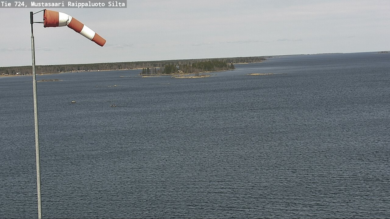 Weather Camera Image Väg 724 Korsholm, Replot, bro, Mustasaari, Pohjanmaa