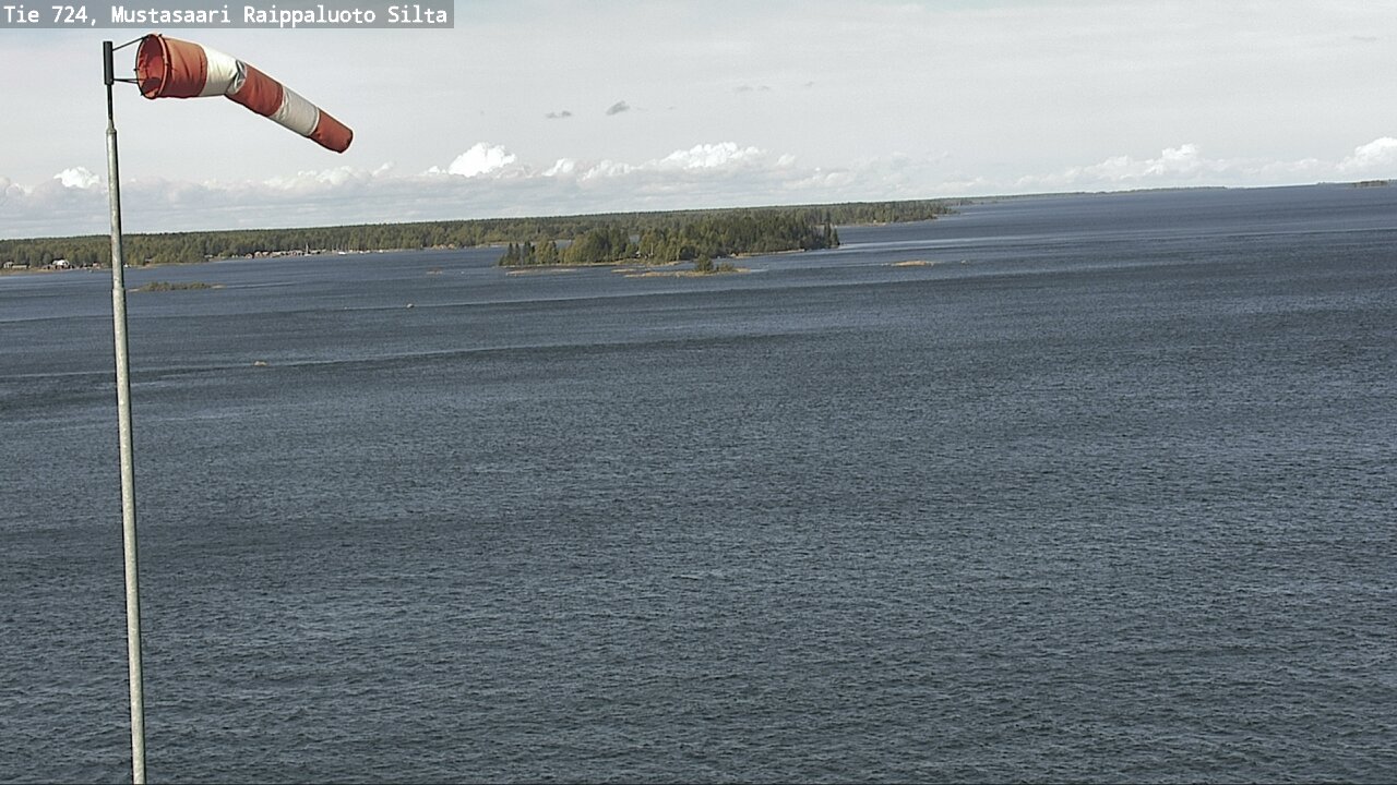 Weather Camera Image Väg 724 Korsholm, Replot, bro, Mustasaari, Pohjanmaa