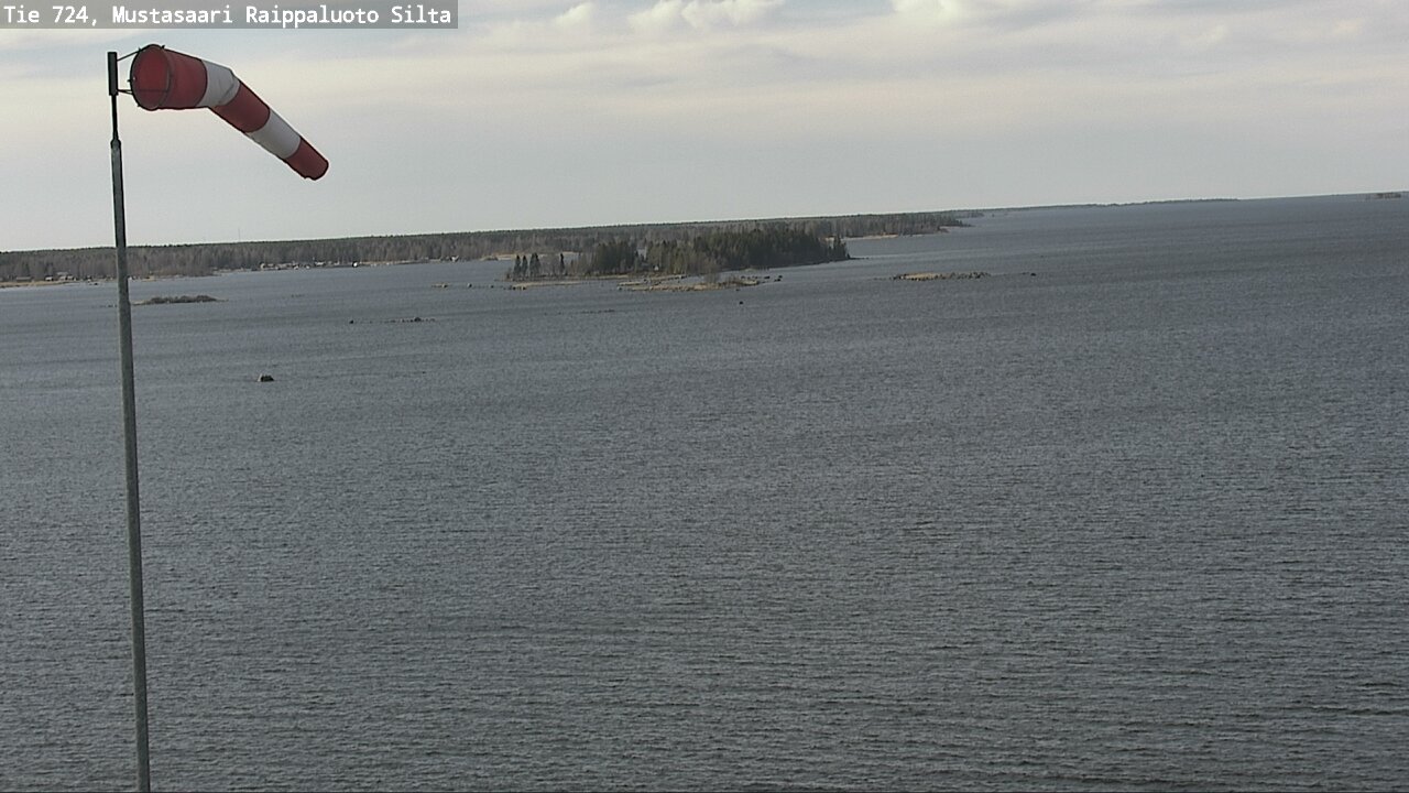 Weather Camera Image Väg 724 Korsholm, Replot, bro, Mustasaari, Pohjanmaa