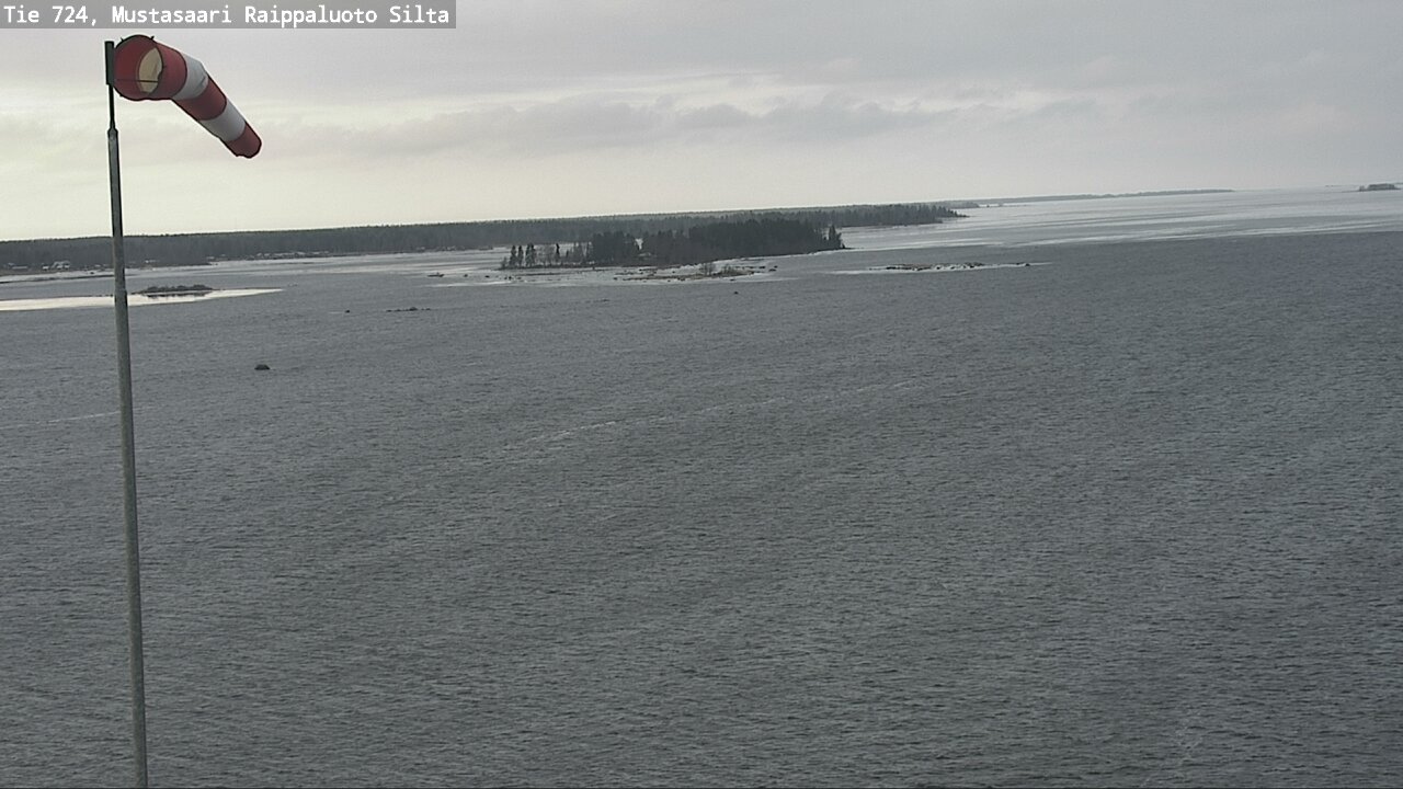 Weather Camera Image Väg 724 Korsholm, Replot, bro, Mustasaari, Pohjanmaa