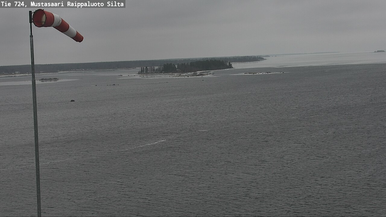 Weather Camera Image Road 724 Mustasaari, Raippaluoto, bridge, Mustasaari, Pohjanmaa