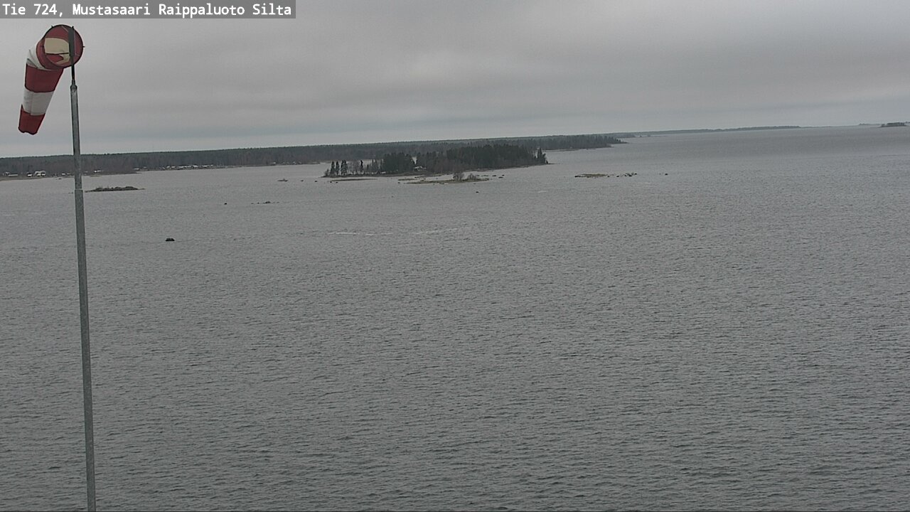Kelikamerat Kuva Tie 724 Mustasaari, Raippaluoto, silta, Mustasaari, Pohjanmaa