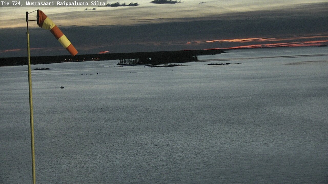 Weather Camera Image Väg 724 Korsholm, Replot, bro, Mustasaari, Pohjanmaa