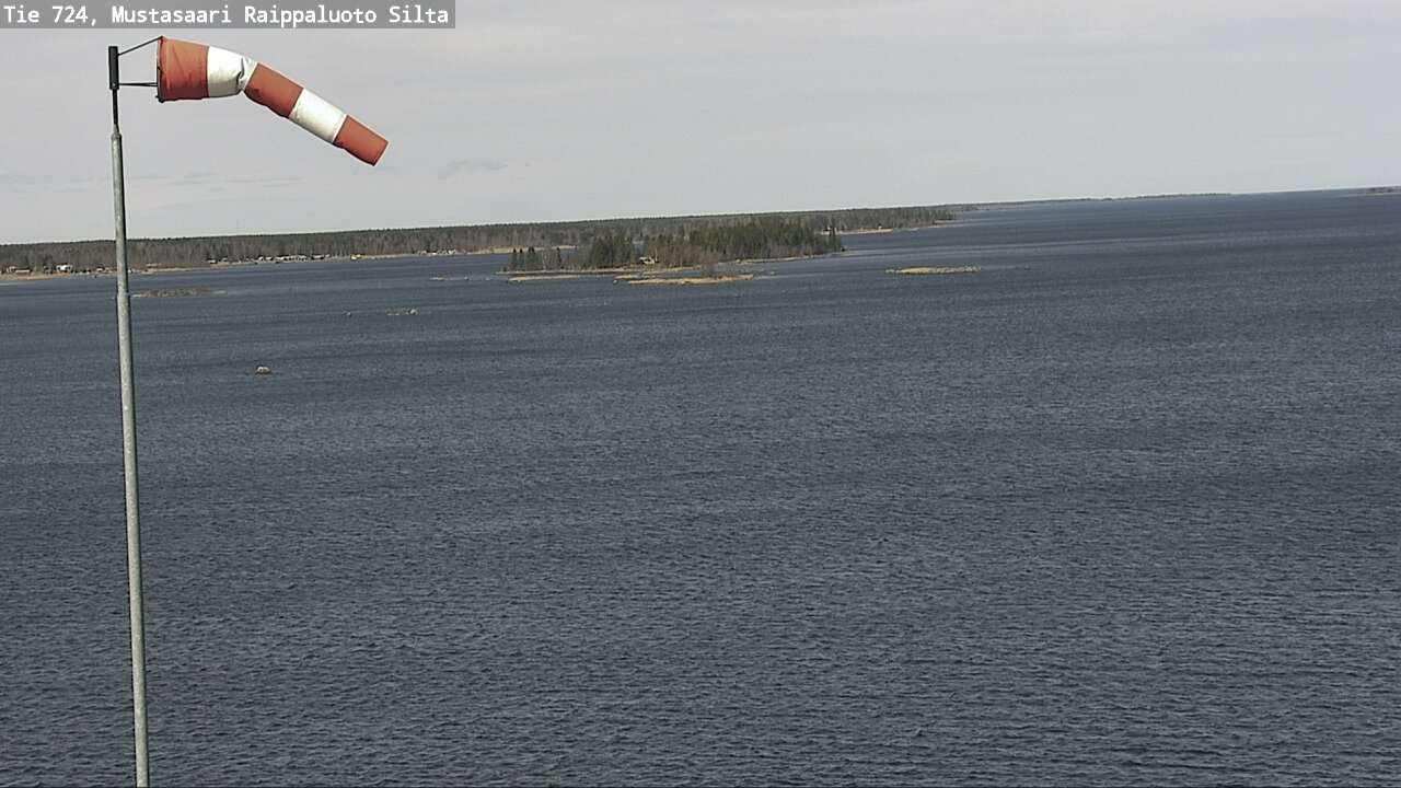 Weather Camera Image Väg 724 Korsholm, Replot, bro, Mustasaari, Pohjanmaa