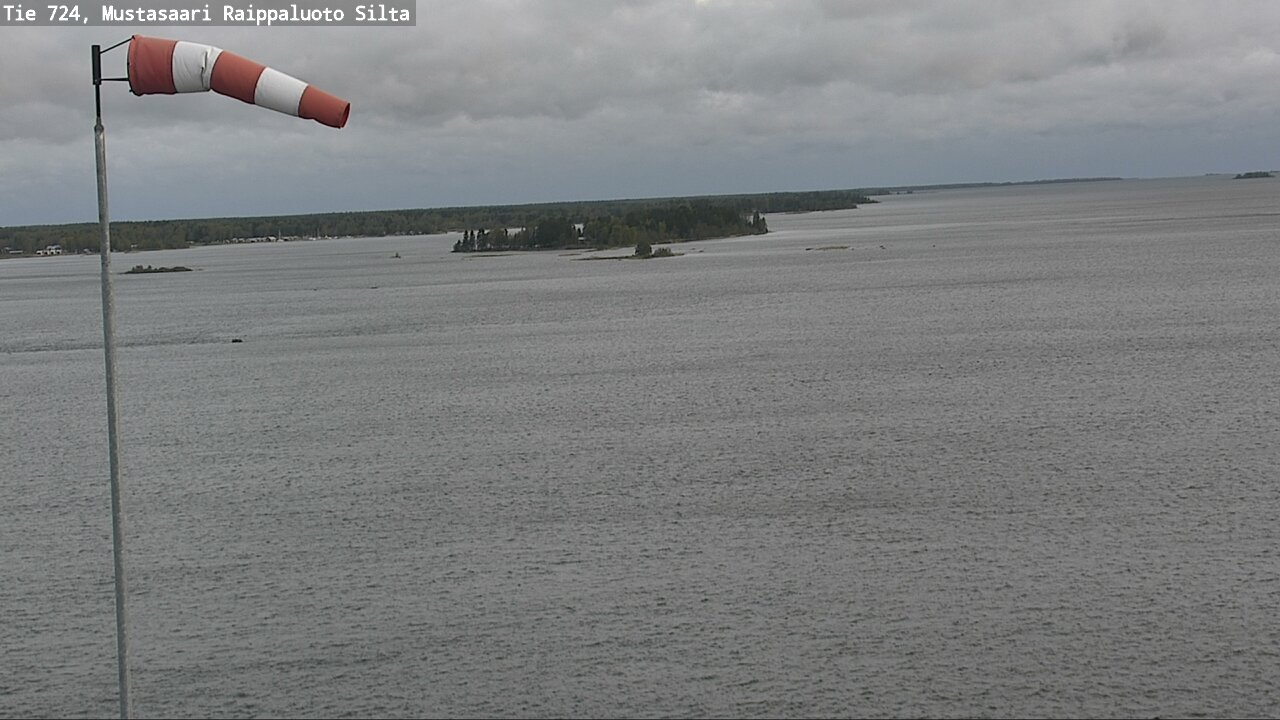 Weather Camera Image Road 724 Mustasaari, Raippaluoto, bridge, Mustasaari, Pohjanmaa