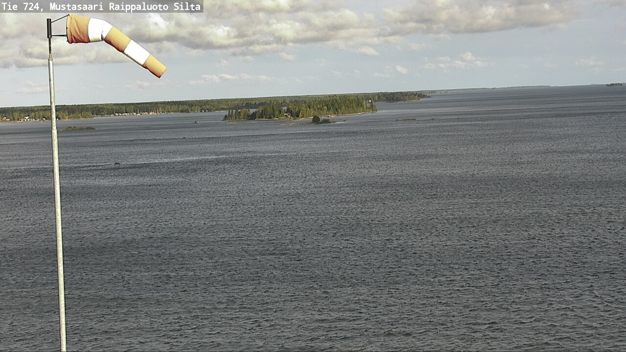 Weather Camera Image Väg 724 Korsholm, Replot, bro, Mustasaari, Pohjanmaa