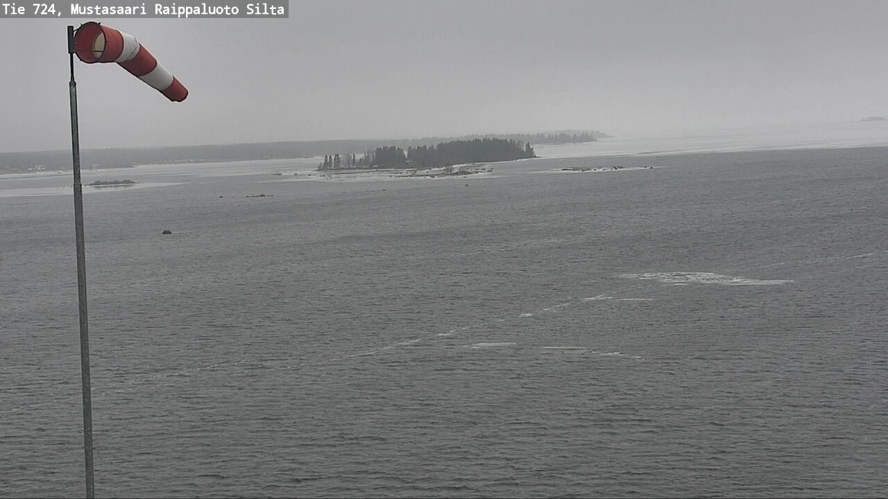 Weather Camera Image Road 724 Mustasaari, Raippaluoto, bridge, Mustasaari, Pohjanmaa