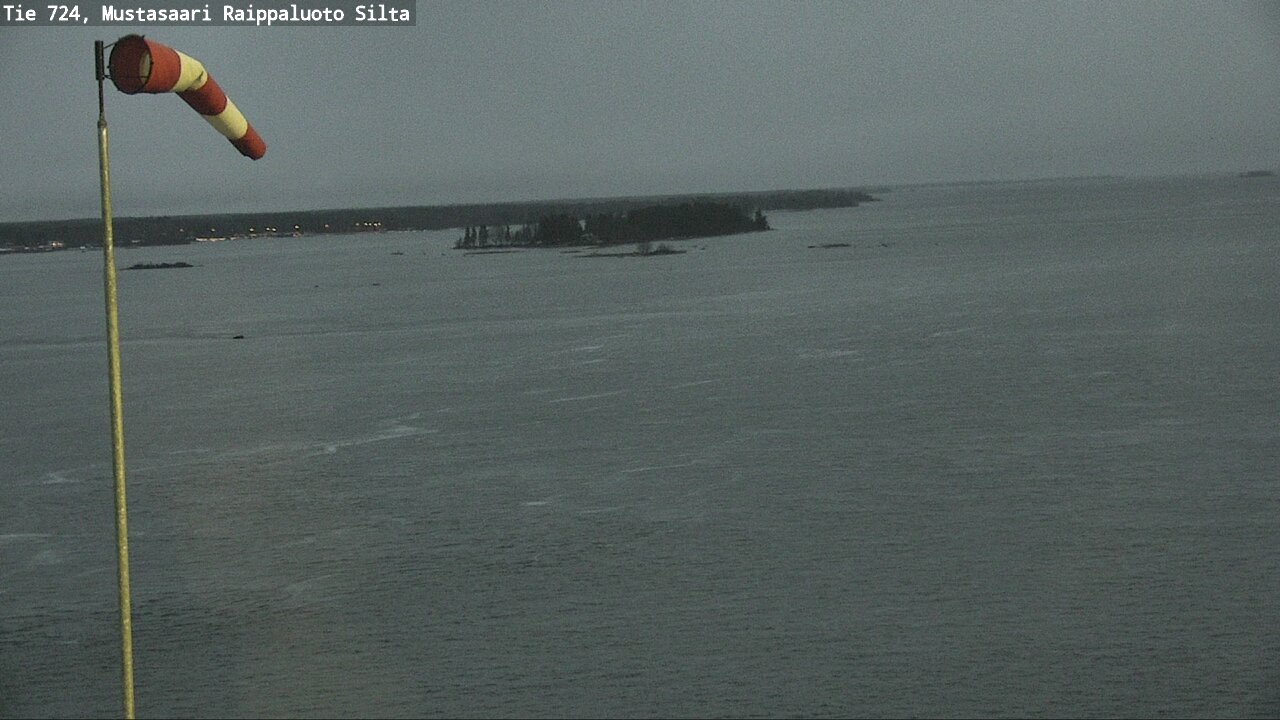 Weather Camera Image Väg 724 Korsholm, Replot, bro, Mustasaari, Pohjanmaa