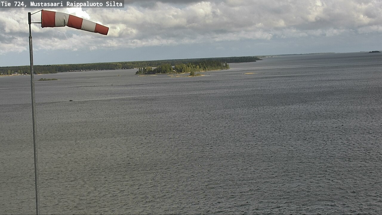 Weather Camera Image Väg 724 Korsholm, Replot, bro, Mustasaari, Pohjanmaa