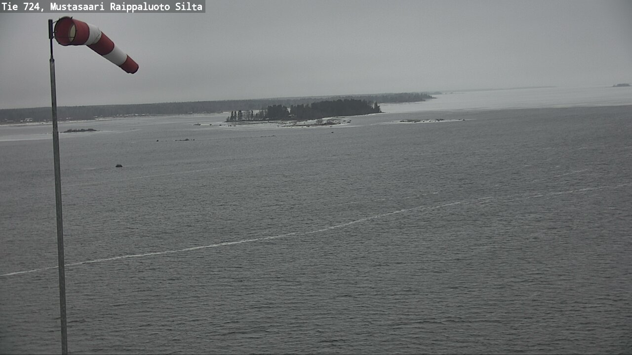 Kelikamerat Kuva Tie 724 Mustasaari, Raippaluoto, silta, Mustasaari, Pohjanmaa