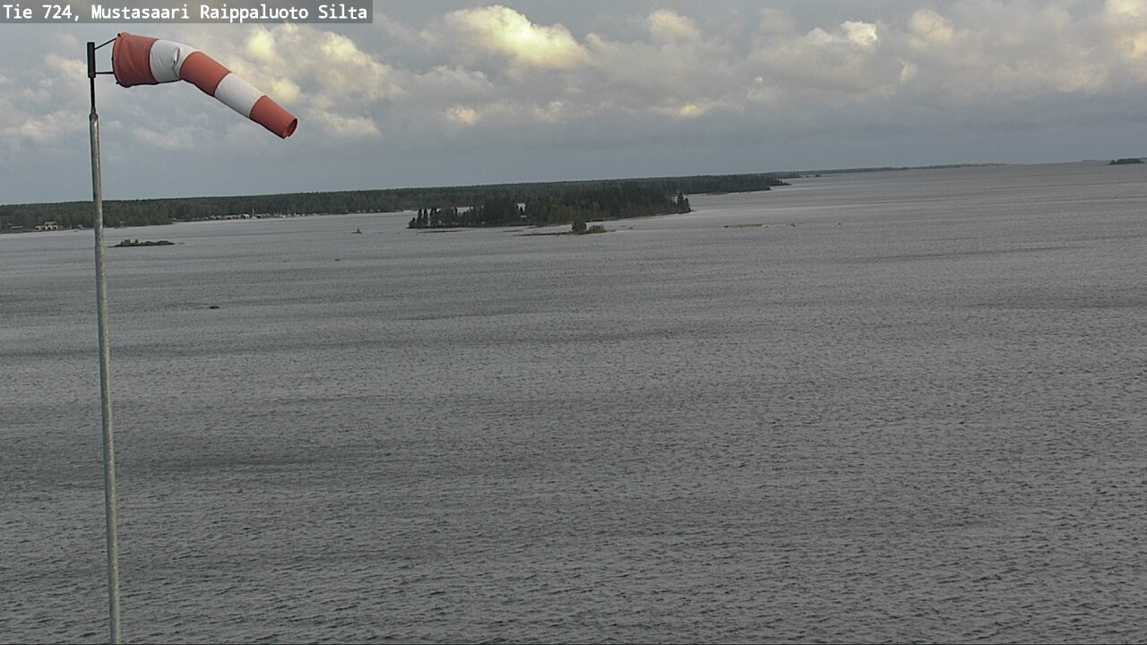 Weather Camera Image Road 724 Mustasaari, Raippaluoto, bridge, Mustasaari, Pohjanmaa