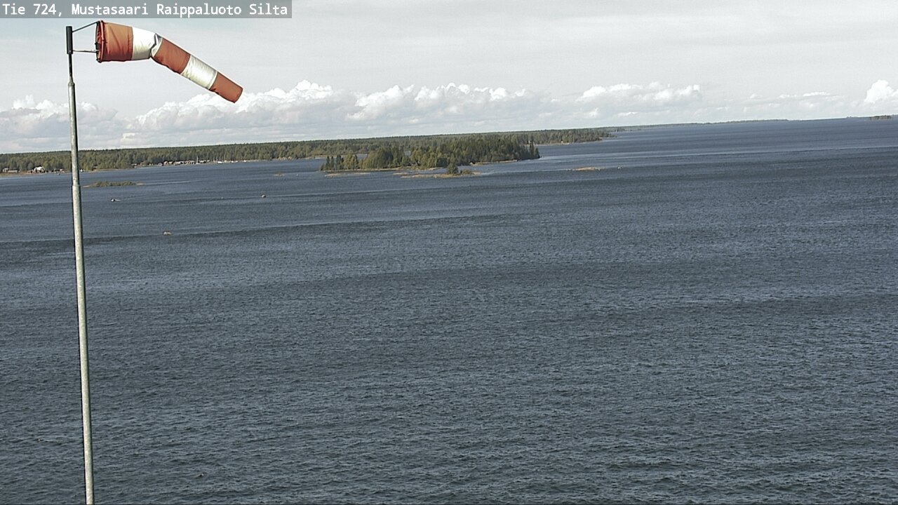Weather Camera Image Väg 724 Korsholm, Replot, bro, Mustasaari, Pohjanmaa