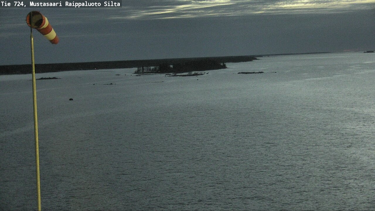Weather Camera Image Väg 724 Korsholm, Replot, bro, Mustasaari, Pohjanmaa
