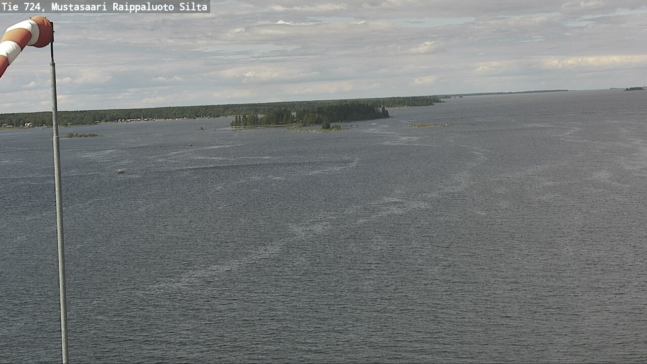 Weather Camera Image Väg 724 Korsholm, Replot, bro, Mustasaari, Pohjanmaa