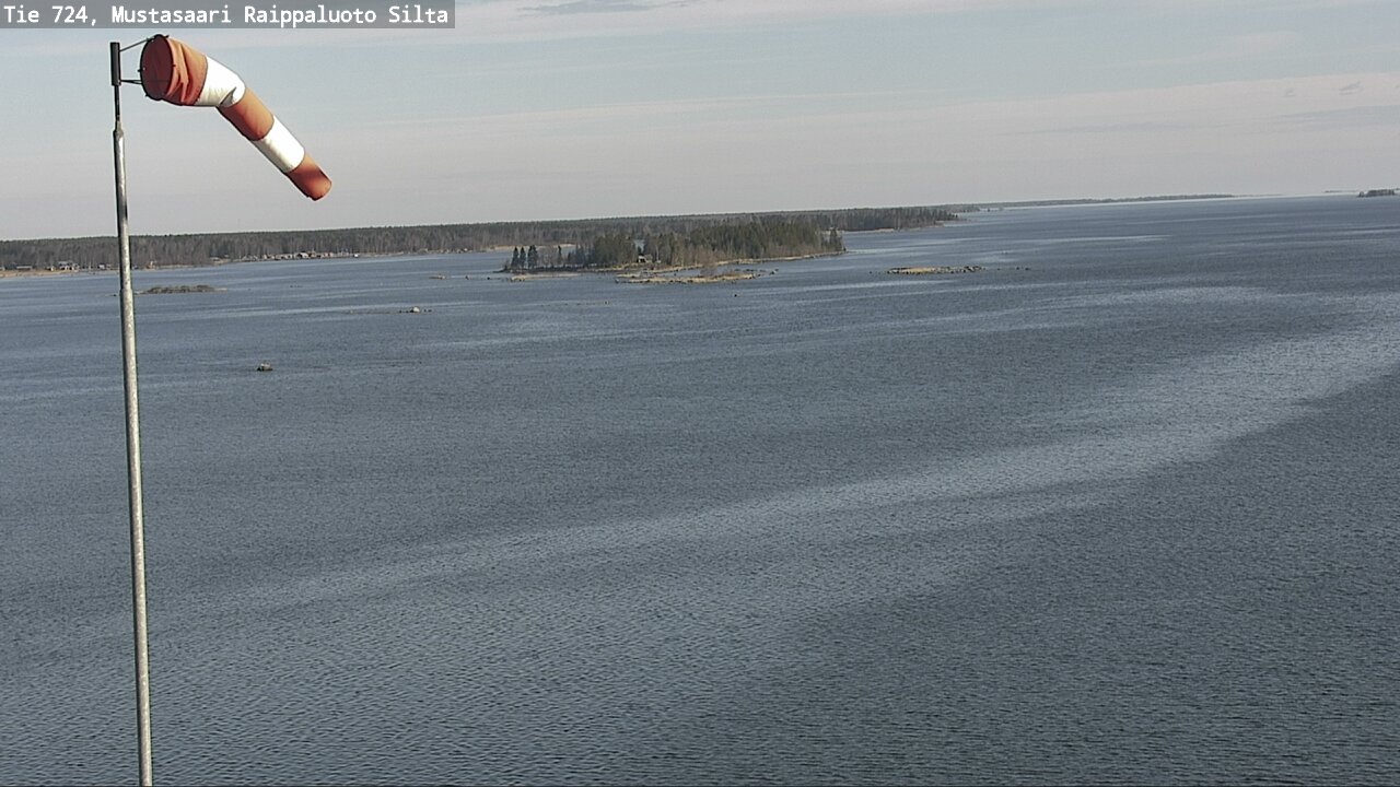 Weather Camera Image Road 724 Mustasaari, Raippaluoto, bridge, Mustasaari, Pohjanmaa