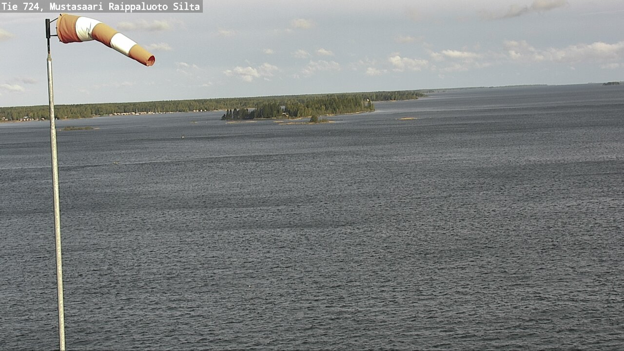 Weather Camera Image Väg 724 Korsholm, Replot, bro, Mustasaari, Pohjanmaa