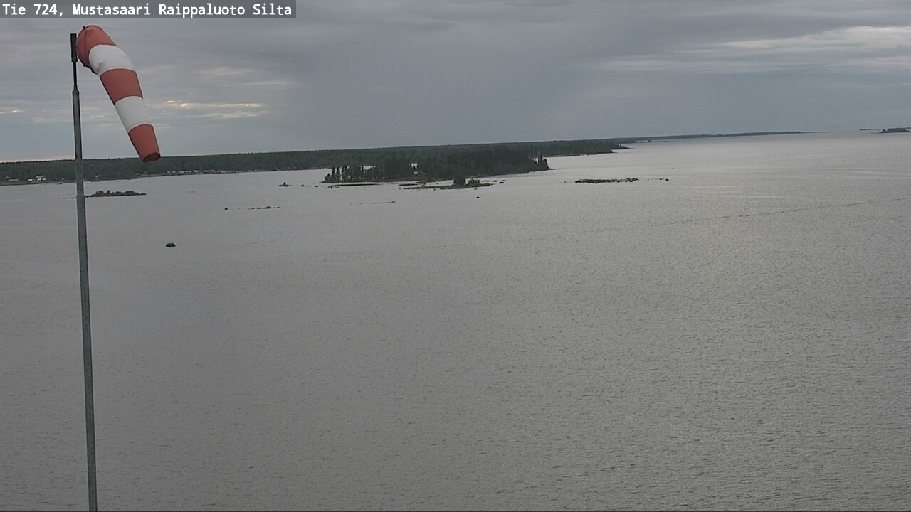 Kelikamerat Kuva Tie 724 Mustasaari, Raippaluoto, silta, Mustasaari, Pohjanmaa