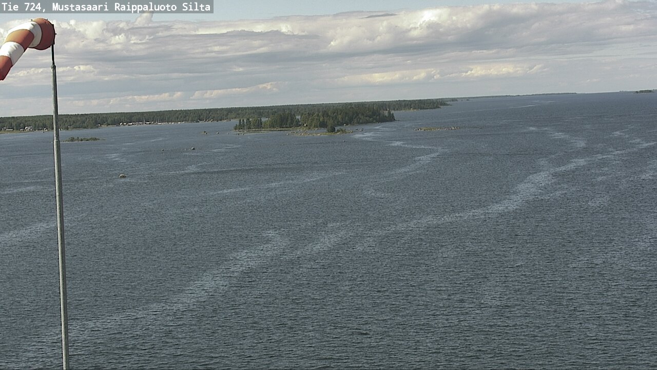 Weather Camera Image Väg 724 Korsholm, Replot, bro, Mustasaari, Pohjanmaa