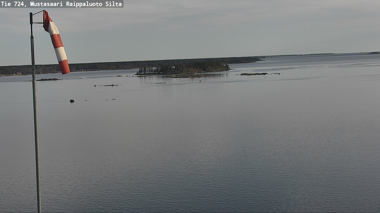 Weather Camera Image Väg 724 Korsholm, Replot, bro, Mustasaari, Pohjanmaa