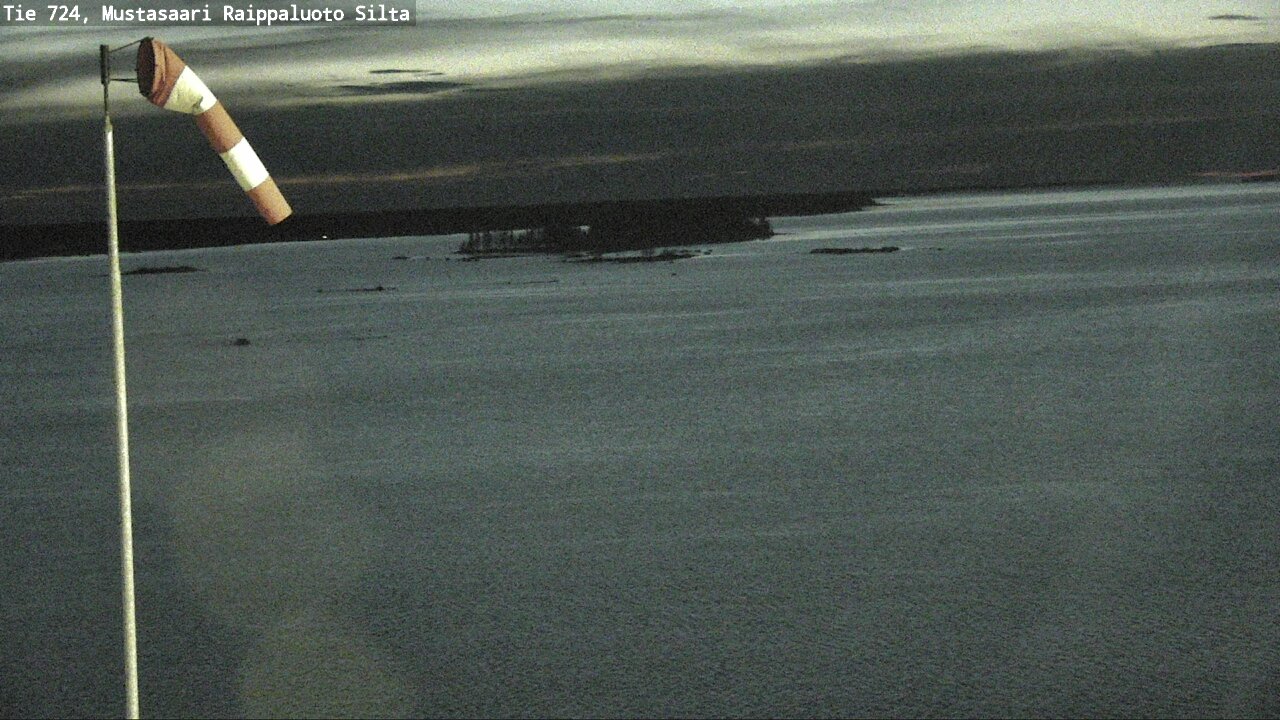 Weather Camera Image Väg 724 Korsholm, Replot, bro, Mustasaari, Pohjanmaa