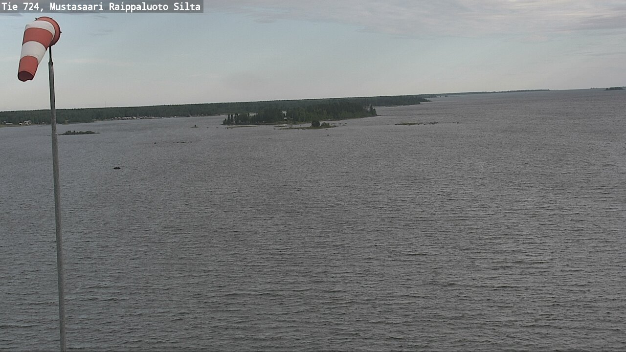 Weather Camera Image Road 724 Mustasaari, Raippaluoto, bridge, Mustasaari, Pohjanmaa