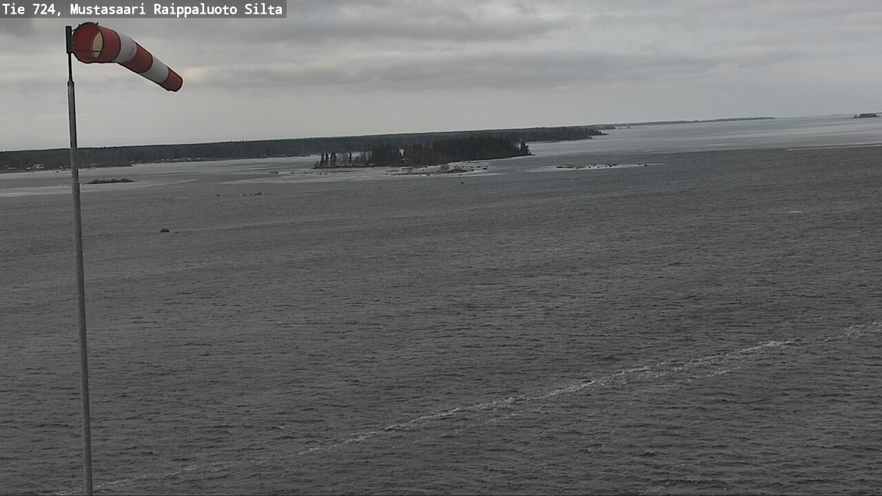 Kelikamerat Kuva Tie 724 Mustasaari, Raippaluoto, silta, Mustasaari, Pohjanmaa