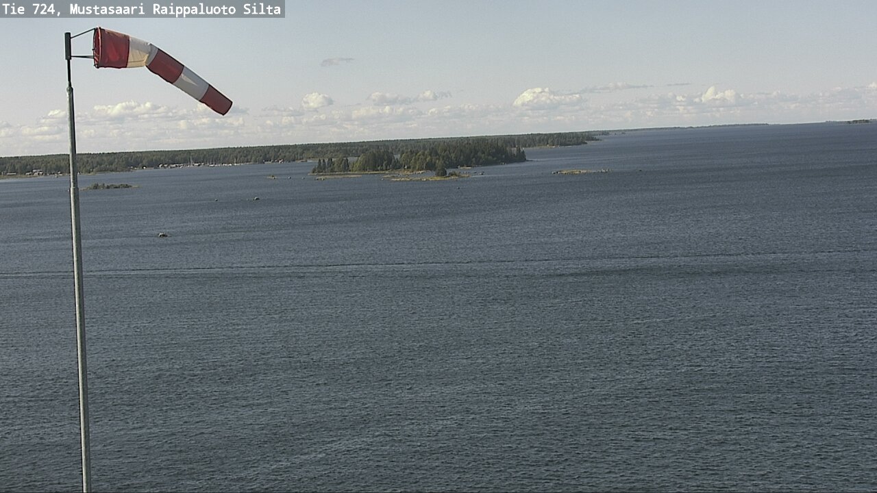 Kelikamerat Kuva Tie 724 Mustasaari, Raippaluoto, silta, Mustasaari, Pohjanmaa