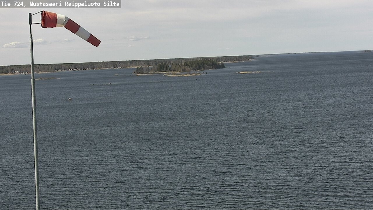 Weather Camera Image Väg 724 Korsholm, Replot, bro, Mustasaari, Pohjanmaa