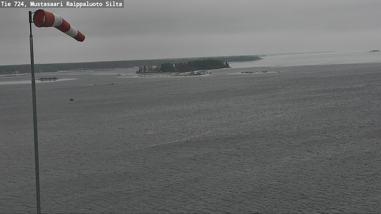 Weather Camera Image Road 724 Mustasaari, Raippaluoto, bridge, Mustasaari, Pohjanmaa