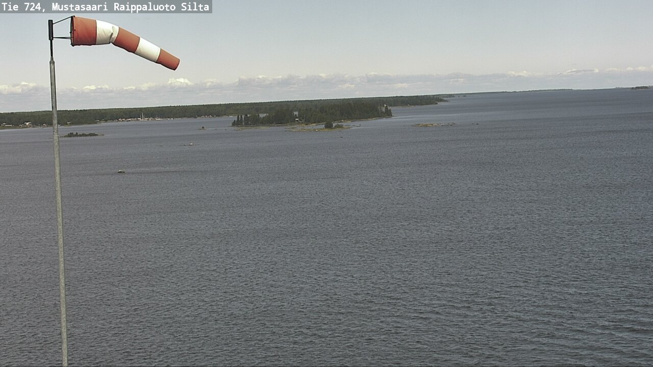 Kelikamerat Kuva Tie 724 Mustasaari, Raippaluoto, silta, Mustasaari, Pohjanmaa
