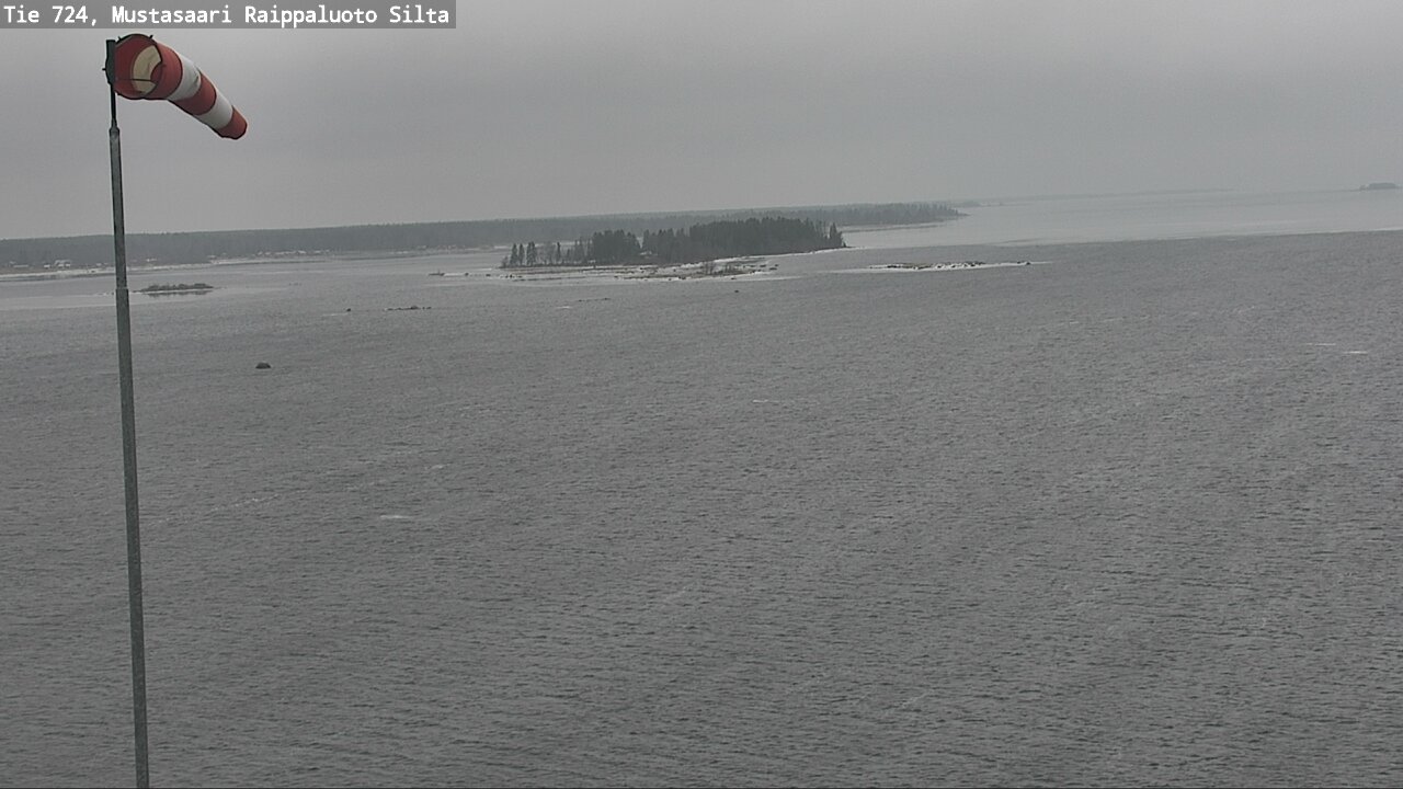 Weather Camera Image Road 724 Mustasaari, Raippaluoto, bridge, Mustasaari, Pohjanmaa