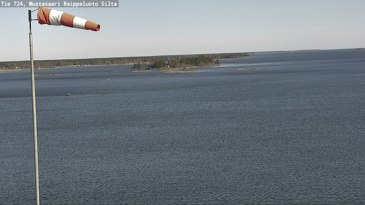Weather Camera Image Väg 724 Korsholm, Replot, bro, Mustasaari, Pohjanmaa
