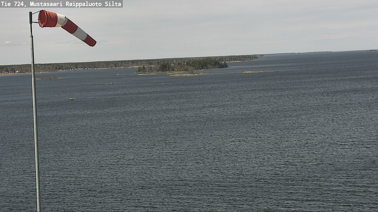 Weather Camera Image Väg 724 Korsholm, Replot, bro, Mustasaari, Pohjanmaa